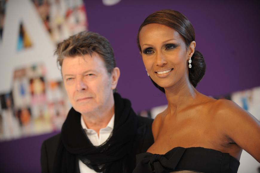 Glückliche Ehe: David Bowie und Iman Abdulmajid waren seit 1992 bis zu Bowies Tod 2016 verheiratet.