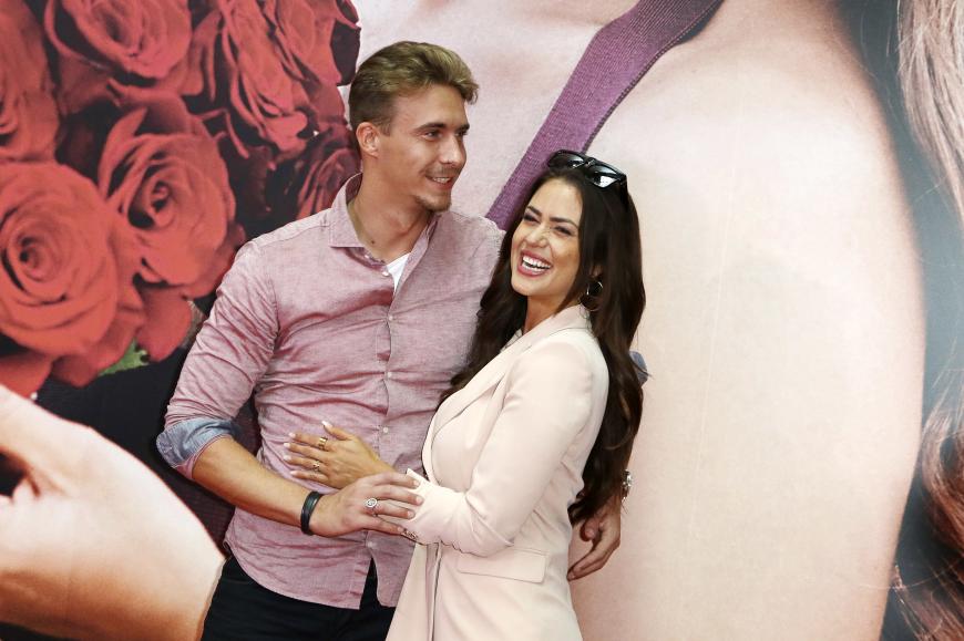 Seit dem „Bachelorette"-Finale zeigen Jessica Paszka und David Friedrich gerne, wie verliebt sie sind.
