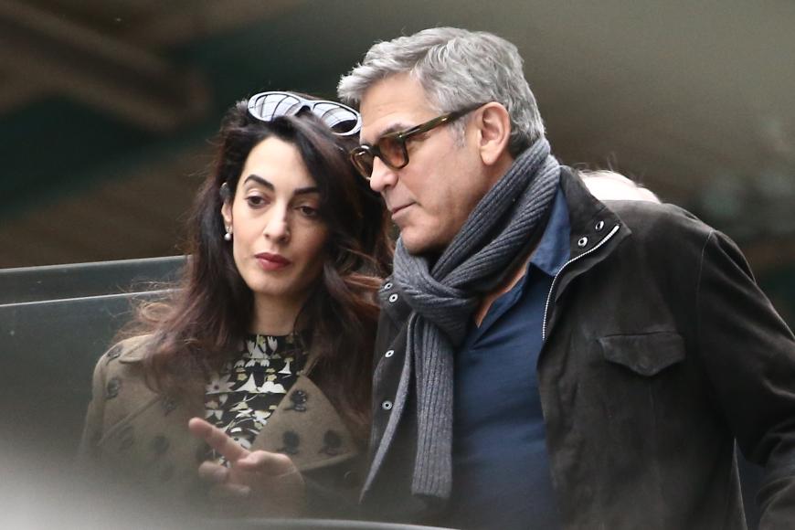 Amal und George Clooney sind Anfang Juni Eltern der Zwillinge Alexander und Ella geworden.