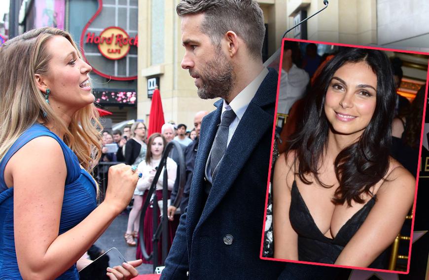 Ausgerechnet Schauspiel-Kollegin Morena Baccarin (r.) bedroht nun die Ehe von Ryan Reynolds und Blake Lively.