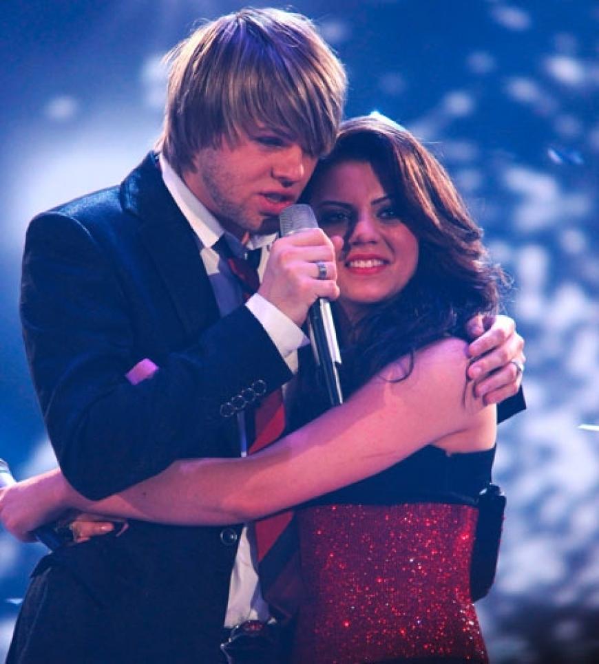 2009 setzt sich der Sänger im Finale von