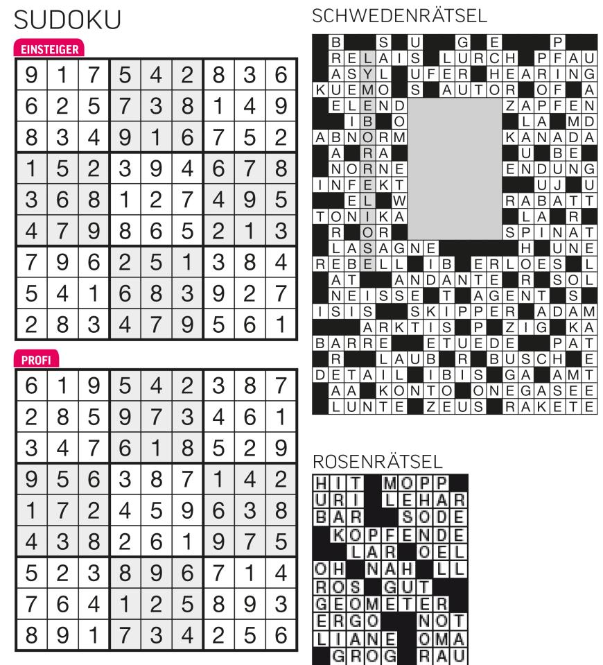 Sudoku- und Rätselauflösung ab Magazin 01/2015 - Bild 49