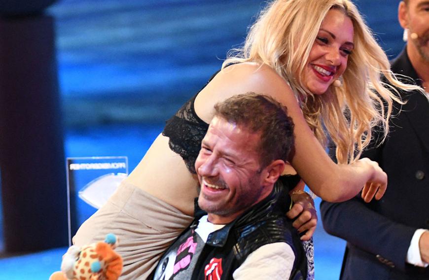 Evelyn Burdecki und Willi Herren konnten auch beim großen Finale von