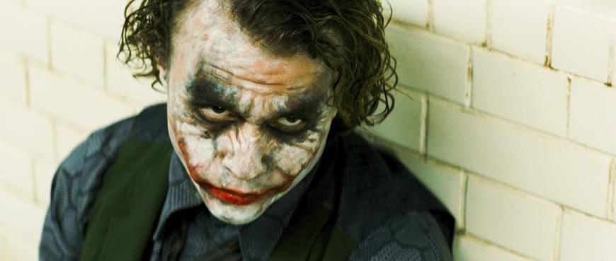 Heath Ledger als Joker in