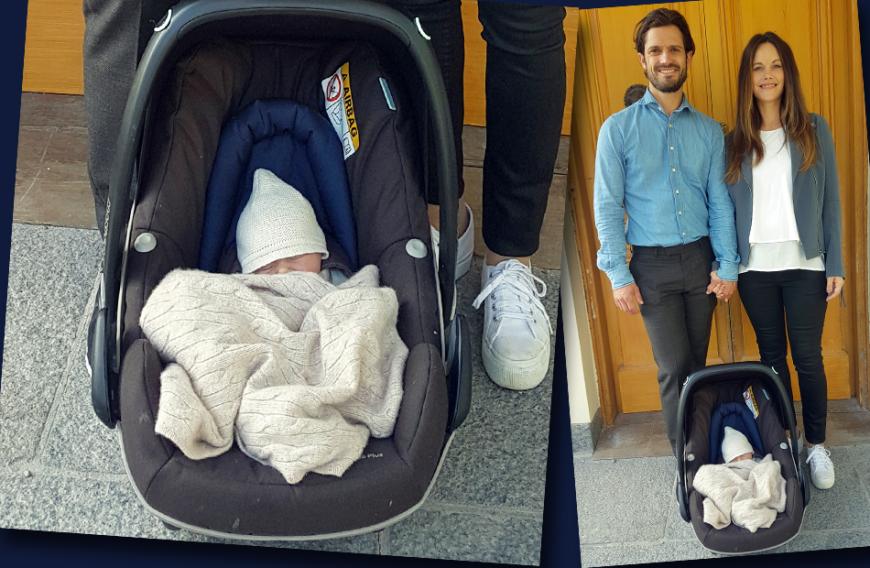 Dieser kleine Stöpsel wird Herzog von Dalarna und den Namen Prinz Gabriel Carl Walther tragen!