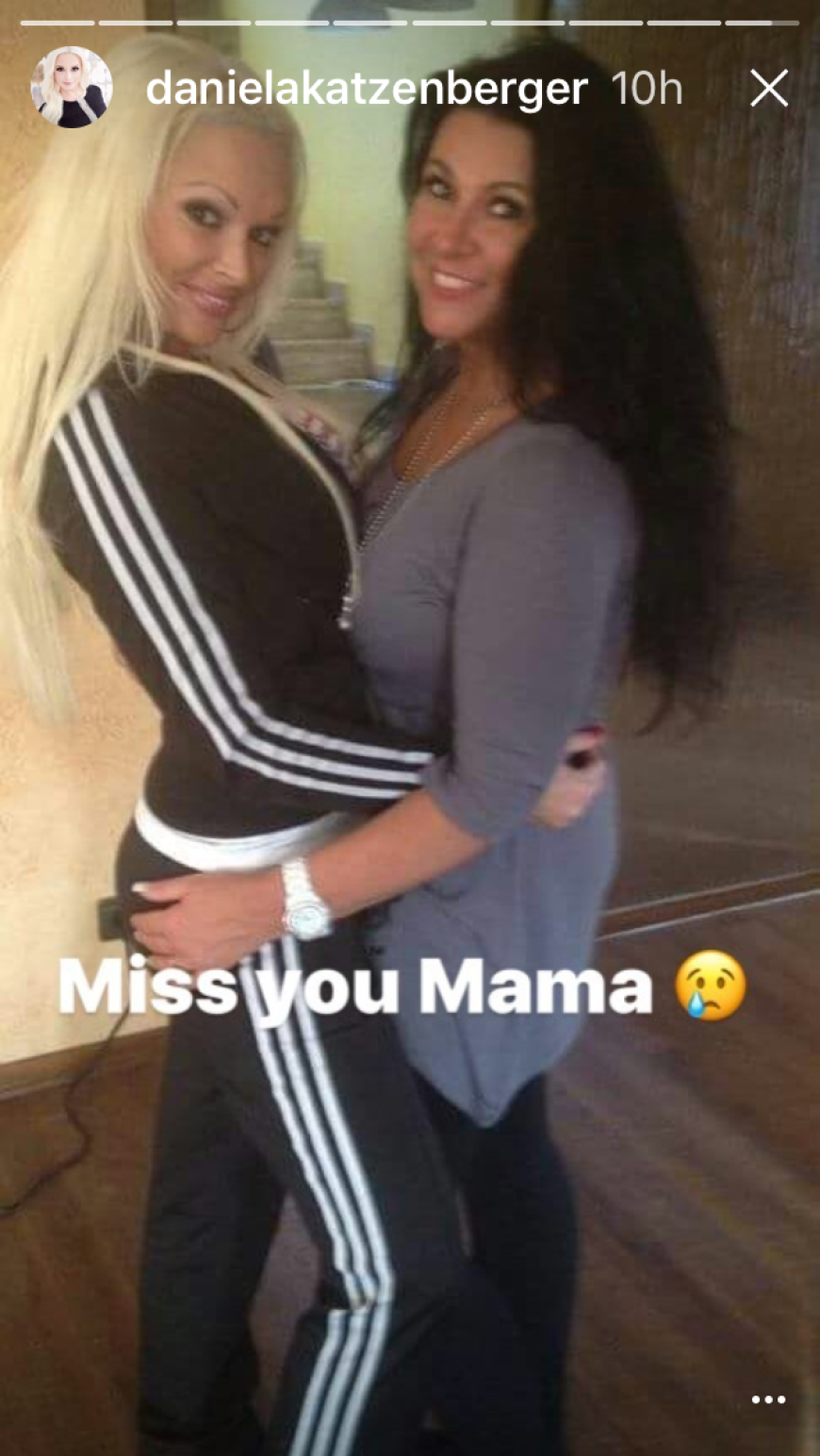 Dieses Bild veröffentlichte Daniela Katzenberger vor kurzem in ihrer Instagram Story.