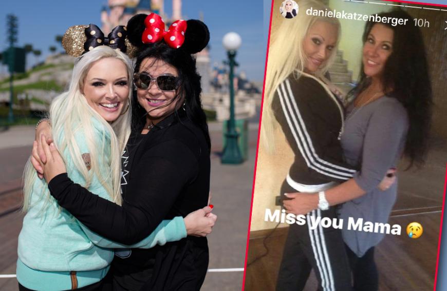 Daniela Katzenberger gibt via Instagram (r.) erstmals zu, wie sehr sie ihre Mutter Iris Klein vermisst: