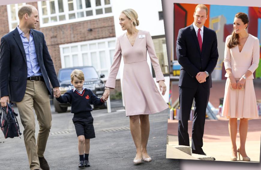 Kopiert Helen Haslem den Look von Herzogin Kate? Die Unterstufen-Direktorin trug ein Kleid von Kates Lieblings-Modehaus, das einem Outfit sehr ähnelte, das Kate 2014 bei ihrer Australien-Reise anhatte.