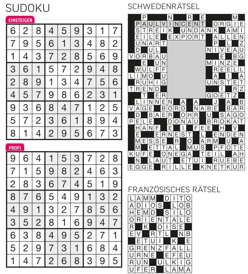 Sudoku- und Rätselauflösung ab Magazin 01/2015 - Bild 47