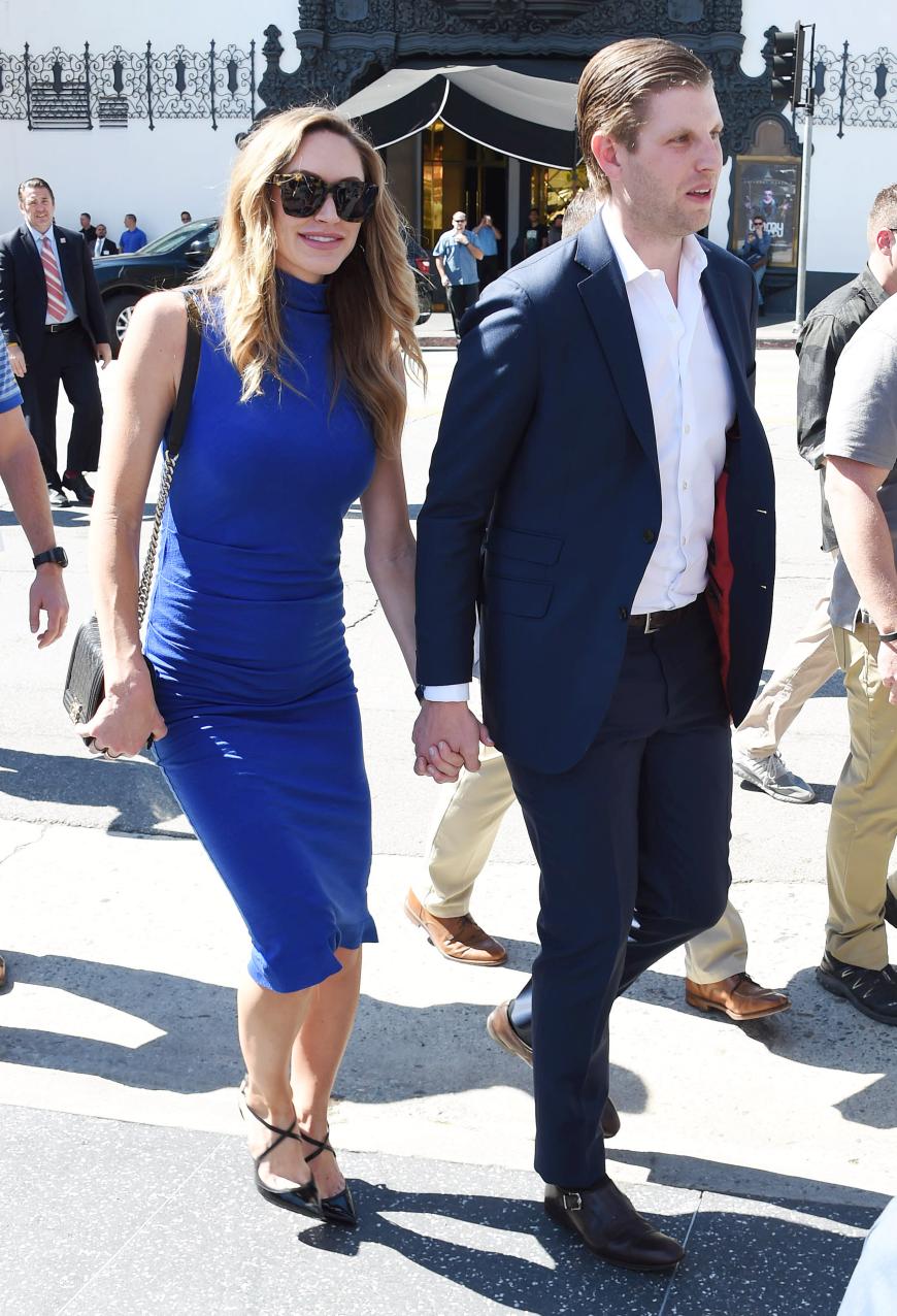 Eric Trump und Lara Trump wurden zum ersten Mal Eltern ihres kleinen Sohnes Eric Luke Trump.