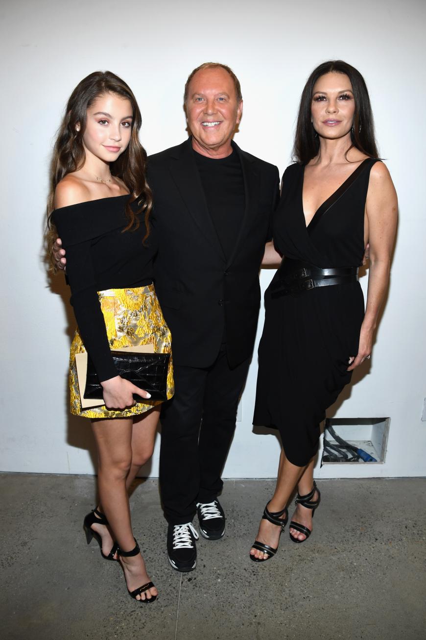 Auch Designer Michael Kors war sichtlich stolz, die 14-Jährige Beauty bei seiner Show dabei zu haben.