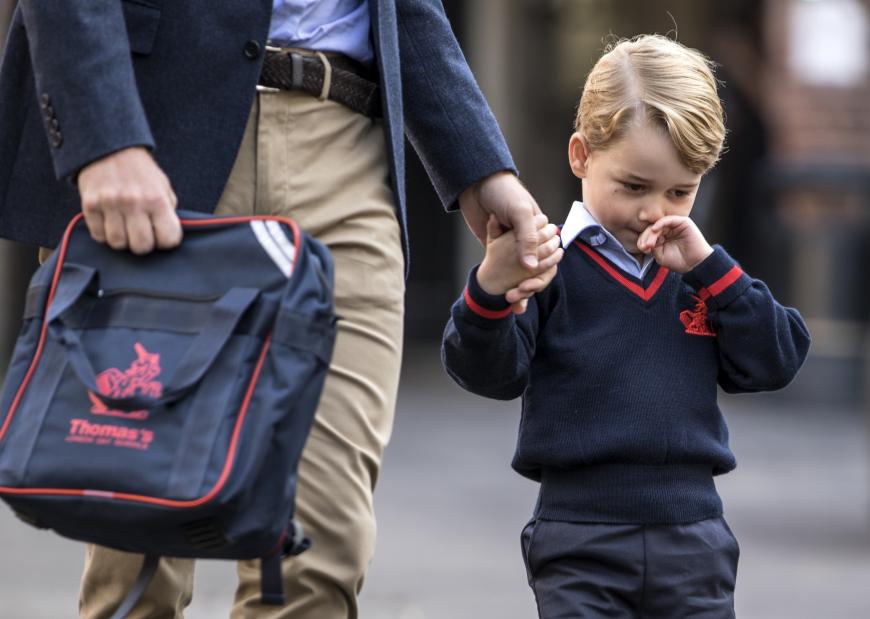 Ist Prinz George in seiner Schule etwa nicht mehr sicher?