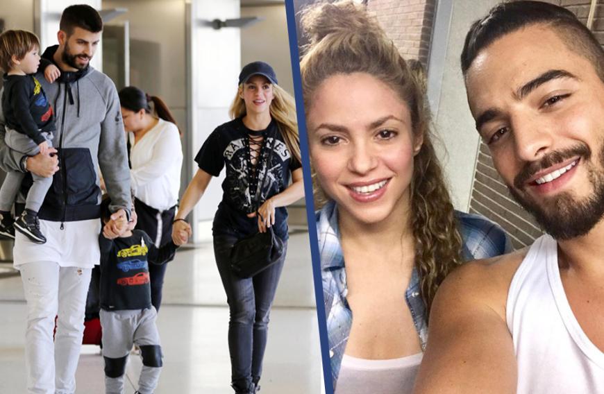 Nach den kürzlichen Trennungsgerüchten sorgt ein Foto, das Shakira auf Instagram mit ihren Fans teilte (r.), für große Verwirrung. Ist die Bilderbuchfamilie mit Gerard Piqué (l.) zerbrochen?