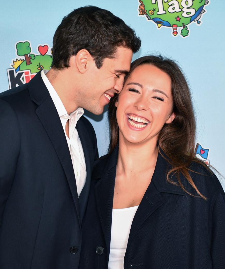 Aurora und Goffredo in Love: Das junge Paar beim „Ferrero KinderTag“ in Berlin.