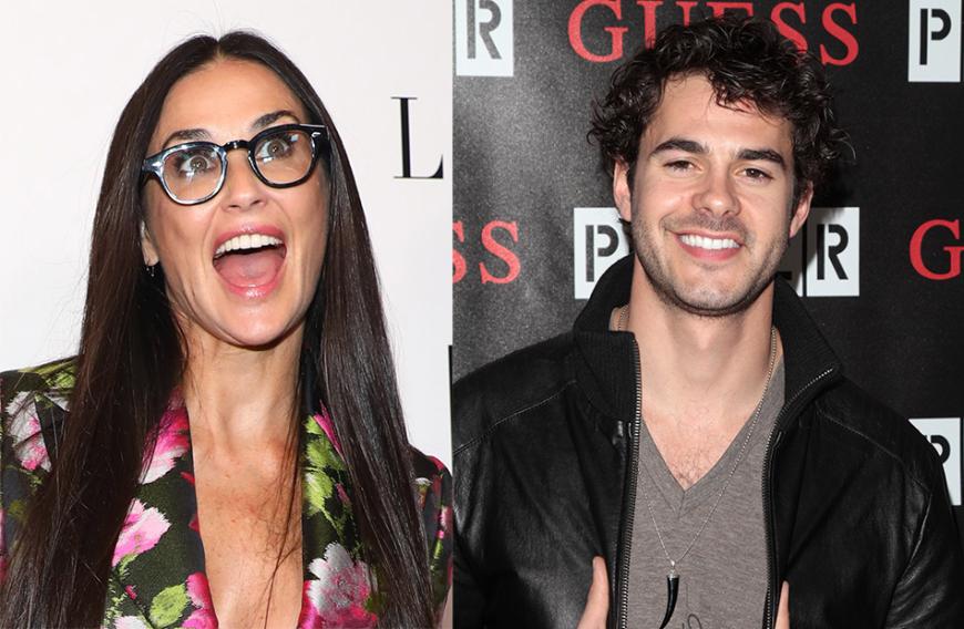 Demi Demi, sowas macht man aber nicht. Die Schauspielerin soll ein Auge auf den Ex ihrer Tochter, Jayson Blair, geworfen haben.