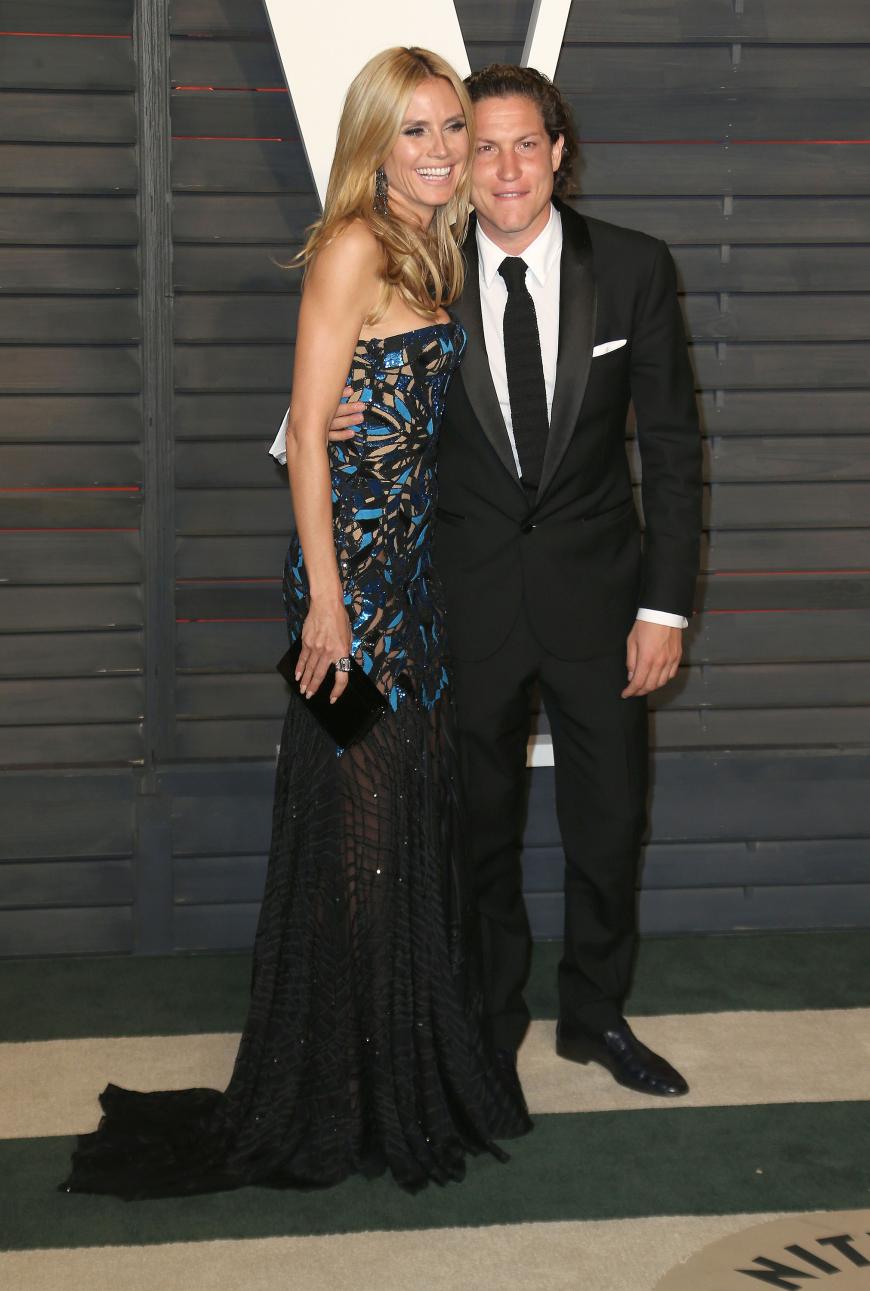 Eins der seltenen Red-Carpet-Fotos von Heidi Klum und Vito Schnabel bei der
