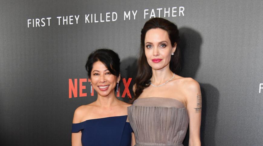 Angelina Jolie und Loung Ung sind seit 17 Jahren unzertrennlich.