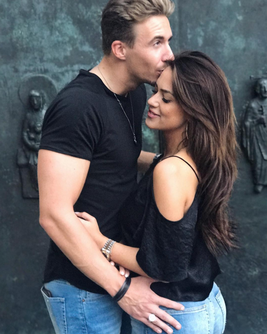 Das letzte Pärchen-Foto der beiden postete Jessica Paszka Anfang des Monats.