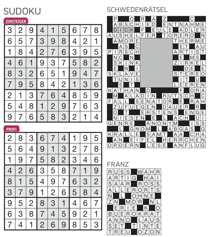 Sudoku- und Rätselauflösung ab Magazin 01/2015 - Bild 45