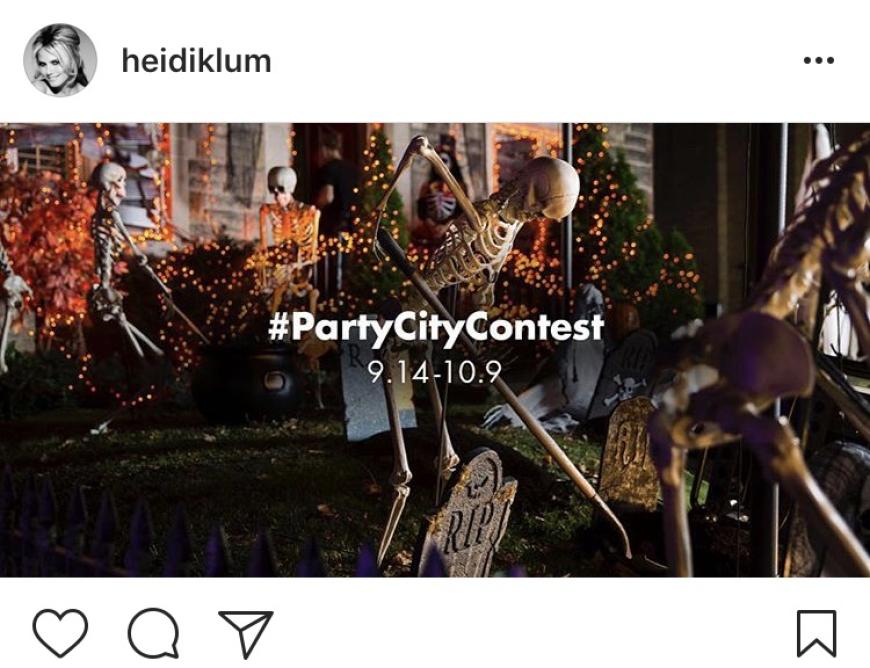 Heidi macht Werbung für ihre Halloween-Party - will sie so die Trennung verdrängen?