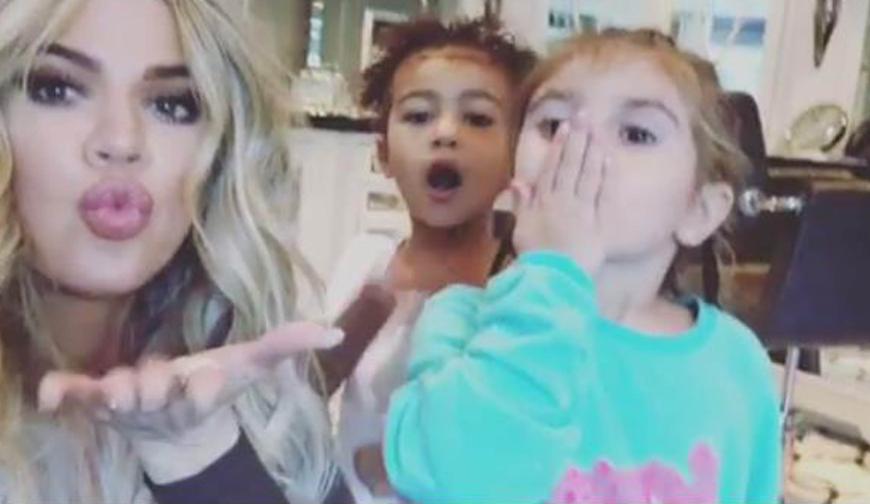 Khloé Kardashian: Bald kann sie mit ihrem eigenen Baby rumalbern