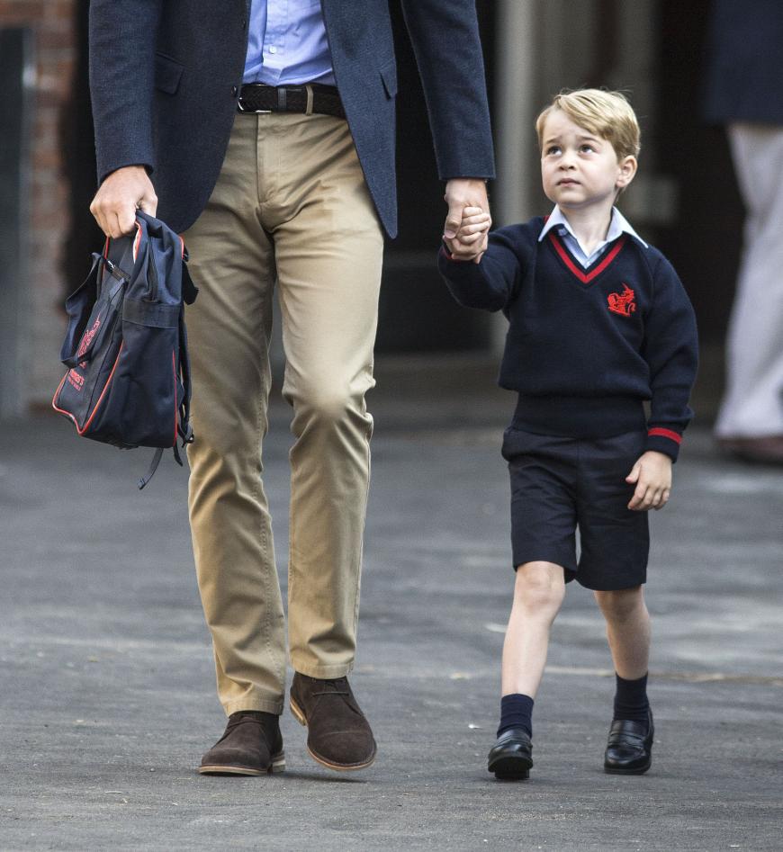 Nach nur drei Wochen hat Prinz George genug von der Schule – das offenbarte jetzt sein Vater Prinz William.