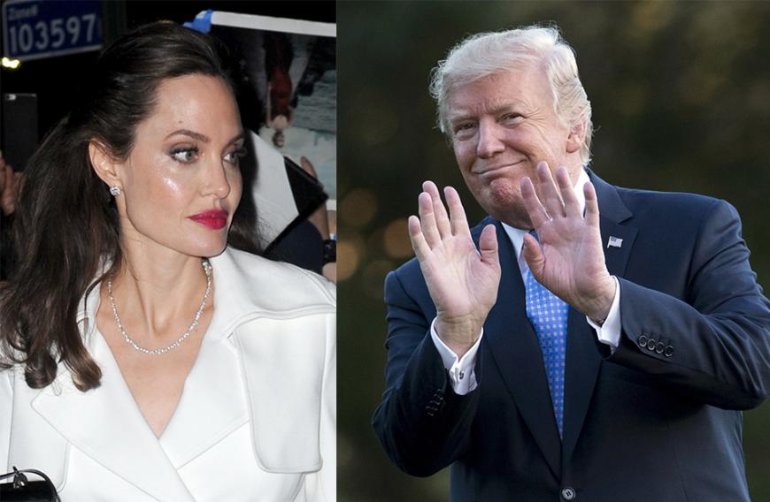 Ihr liegen die Männer zu Füßen – doch den Geschmack des US-Präsidenten trifft Hollywood-Schönheit Angelina Jolie anscheinend nicht.