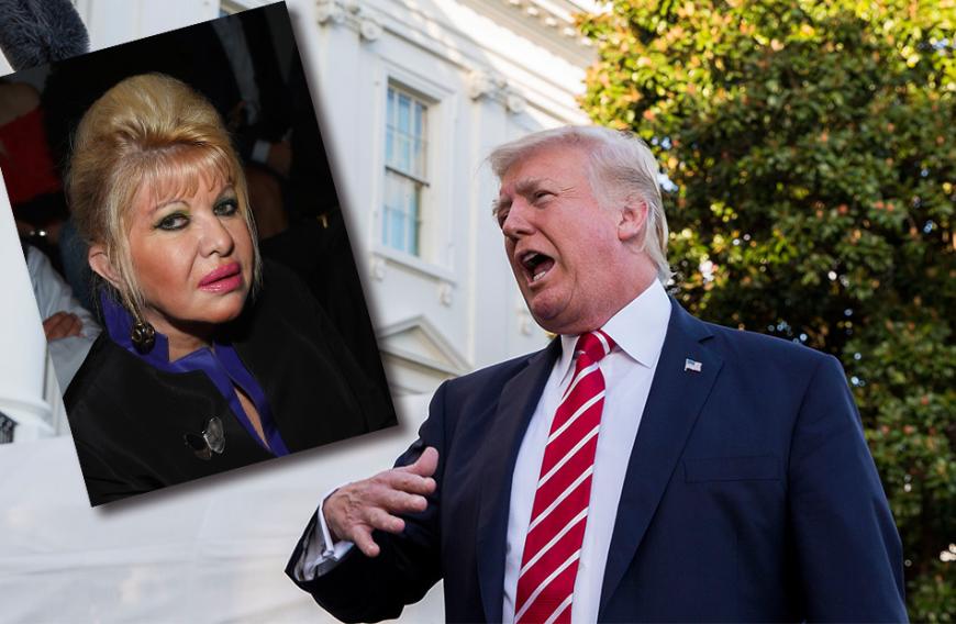 Sie soll bei Trumps Twitter-Aktionen ihre Finger im Spiel haben: Ex-Ehefrau Ivana Trump.