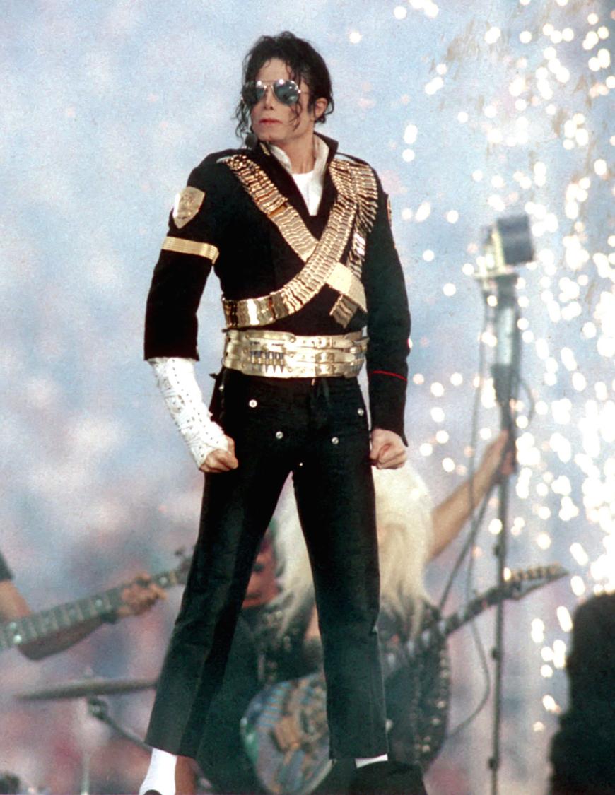 Damit vergleicht er sich mal eben so mit der Musiklegende Michael Jackson.