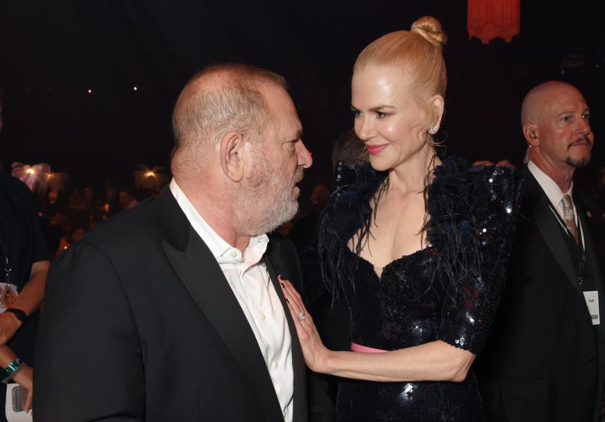 Über 30 Frauen haben nun gegen Harvey Weinstein (hier mit Nicole Kidman) ihre Stimme erhoben.