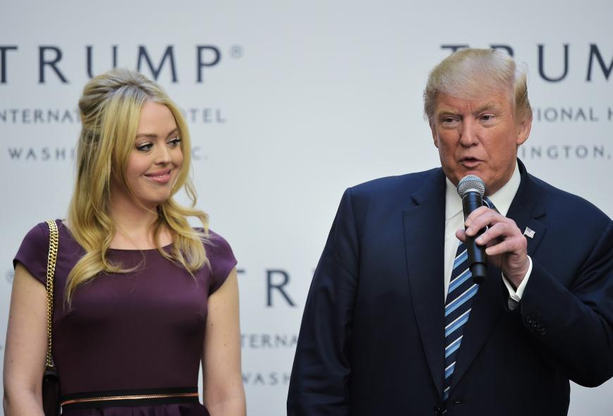 Im Gegensatz zu Ivanka und Barron, hat Tiffany kein sehr enges Verhältnis zu ihrem Vater Donad Trump.