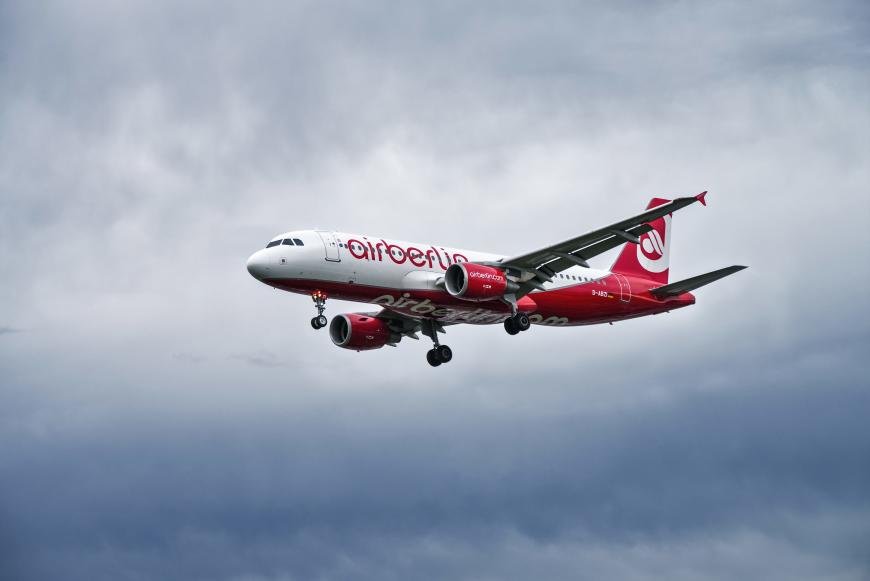 Der letzte Langstreckenflug einer Air-Berlin-Maschine nahm ein spektakuläres Ende.