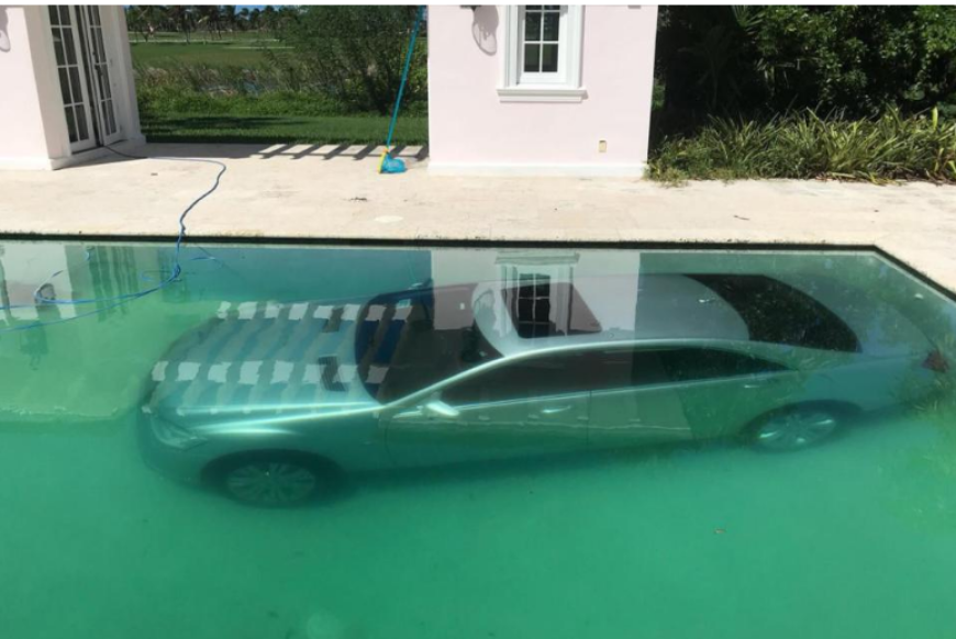Guy Gentile bekam eine fiese Racheaktion zu spüren: Seine Ex-Freundin versenkte sein Luxus-Auto im Pool!
