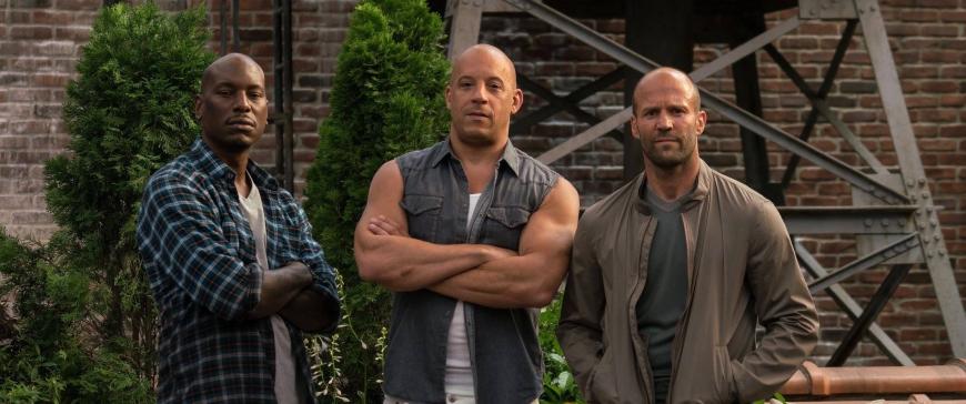 Tyrese Gibson (l.) wurde in der