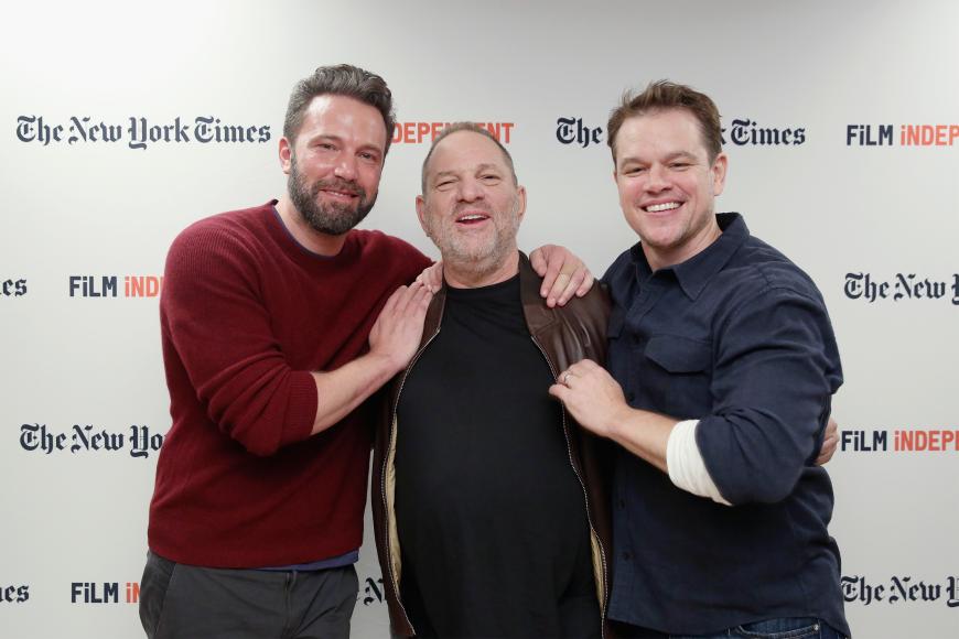 BFFs oder nicht? Matt Damon und Ben Affleck produzierten mit Harvey Weinstein
