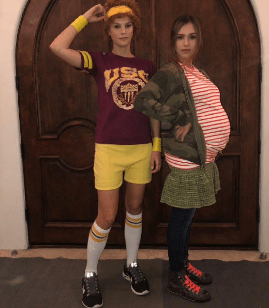 Na, erkennt ihr in welche Rolle Jessica Alba geschlüpft ist? Passend zu ihrer dritten Schwangerschaft hat sich die hübsche Schauspielerin als Juno verkleidet.
