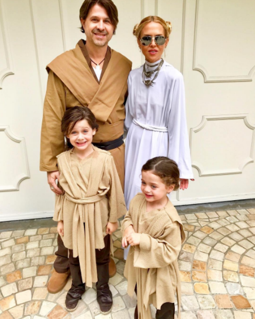 Awwww wie süß! Die Kids von Rachel Zoe sind im Star-Wars-Fieber und Mama und Papa haben sich direkt mit in Schale geschmissen.
