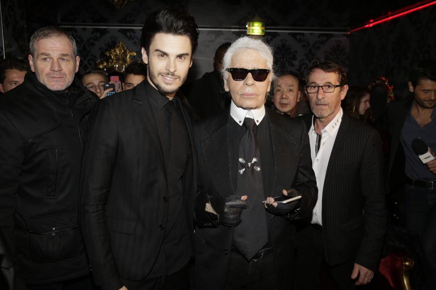 Baptiste Giabiconi und Karl Lagerfeld gab es für lange Zeit nur im Doppelpack. Doch damit ist jetzt Schluss!