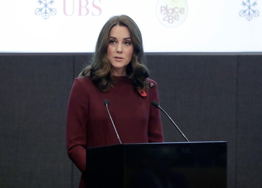 Herzogin Kate sprach bei einer Veranstaltung darüber, wie schwierig es ist, Prinz George alleine zu lassen.