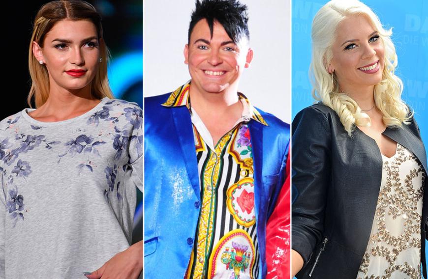 ... GNTM-Transgender-Model Giuliana Farfalla, Dokusoap-Star Matthias Mangiapane und Jenny Frankhauser.