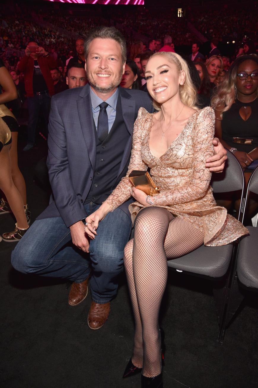 Strahlen um die Wette - seit rund zwei Jahren führen Gwen Stefani und Blake Shelton eine glücklich Beziehung.