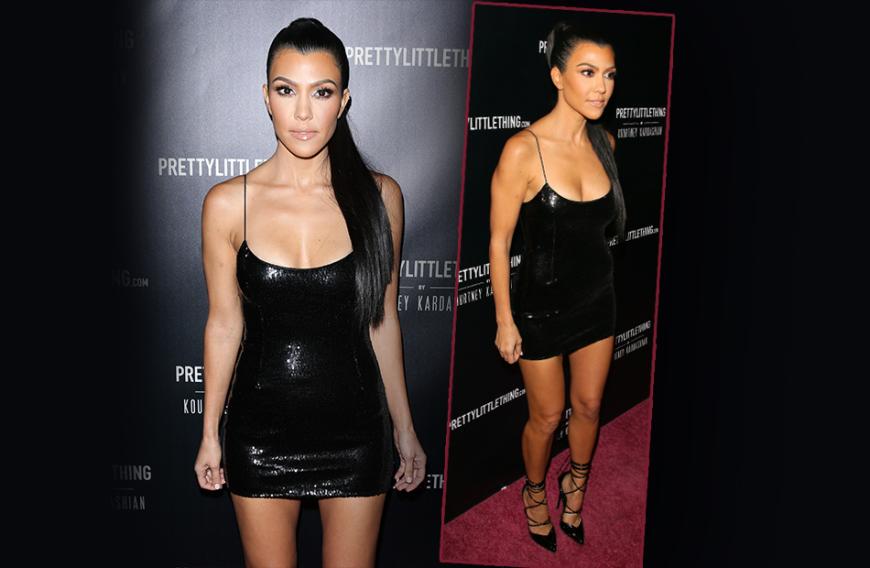 Die Beine von Kourtney Kardashian gleichen zerbrechlichen Streichhölzern - Bitte iss endlich was!