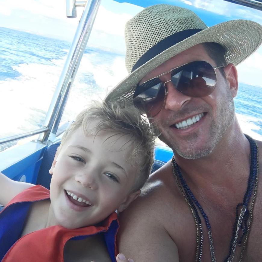 Robin Thicke hat bereits einen Sohn, Julian, mit seiner Ex-Frau Paula Patton.