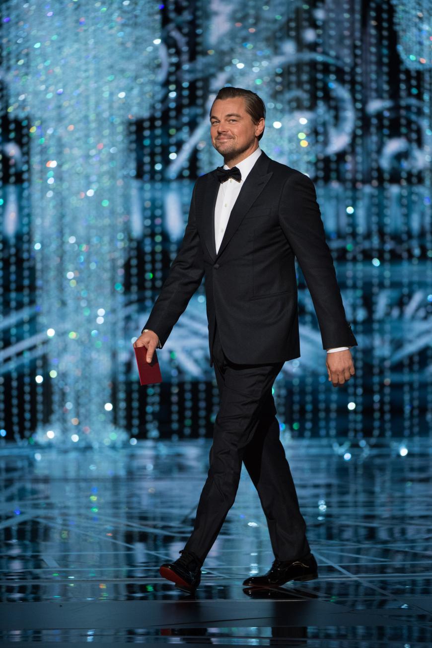 Leonardo DiCaprio kann wieder strahlen...