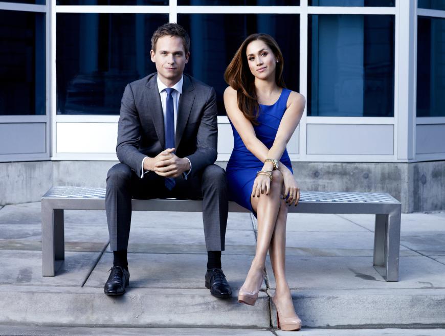 Sieben Jahre lang spielten Patrick J. Admas (Michael) und Meghan Markle (Rachel) in
