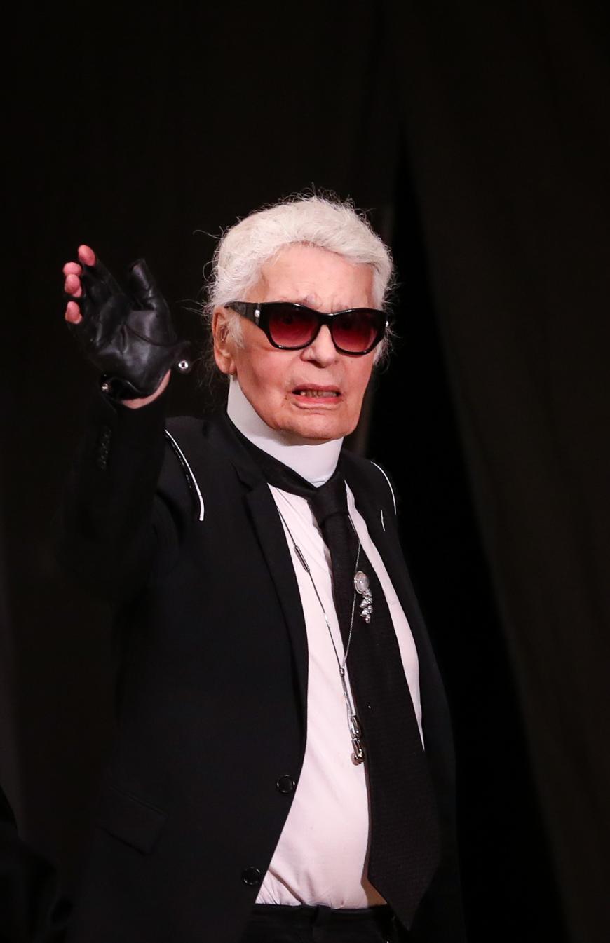 Der Meister himself: Karl Lagerfeld!