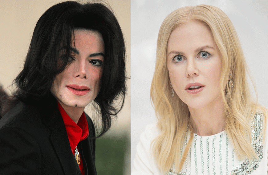 Frau Schminkt Sich Wie Michael Jackson