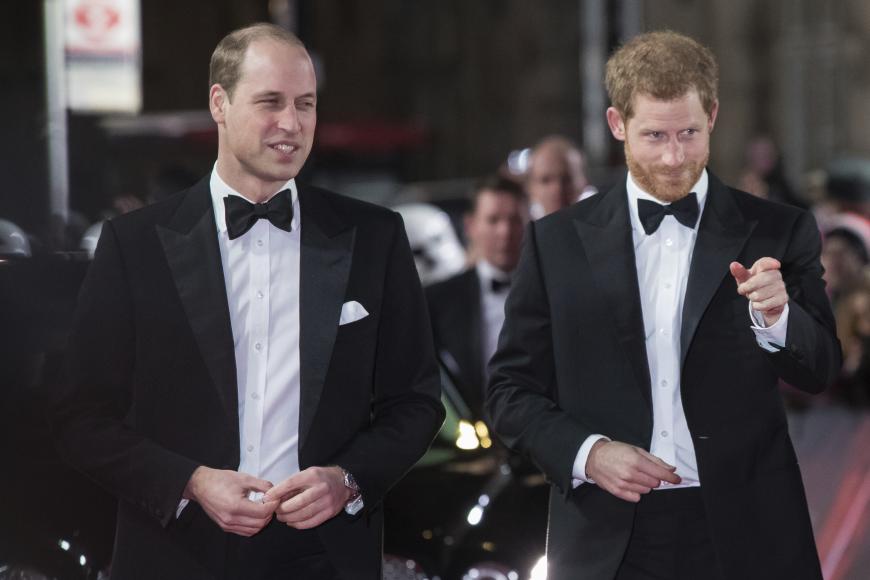 Die beiden Royals sind in dem Weltraum-Abenteuer auch auf der Leinwand zu sehen.