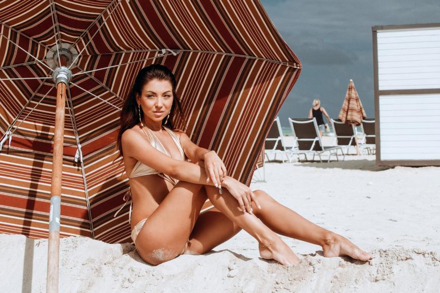 Kristina, 24, ist Tänzerin - und das ist auch nicht zu übersehen.