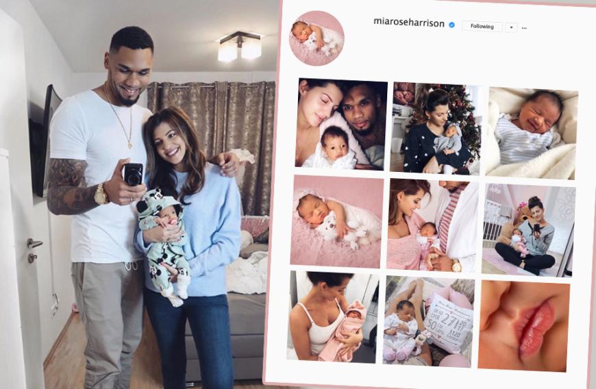 Erst ein paar Wochen ist die kleine Mia Rose auf der Welt und schon soll das Küken der Familie Harrison offenbar ein eigenes Social-Media-Profil im Netz bekommen - kein Wunder, dass das jetzt für Ärger sorgt.